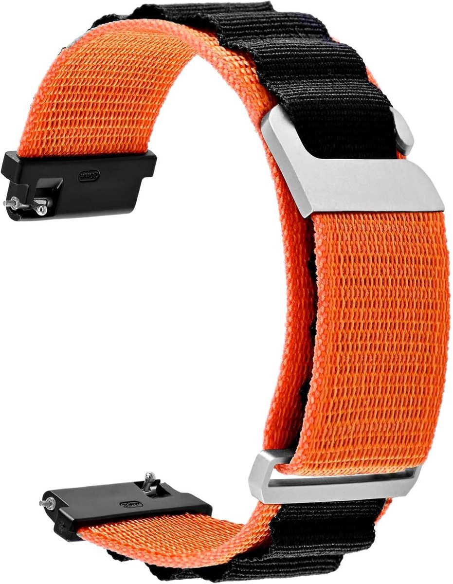 Horlogeband Nylon 18mm 20mm 22mm - Verstelbare Sportbanden - Kleur en Breedte Kies - Geschikt voor Mannen en Vrouwen - SnelShoppen