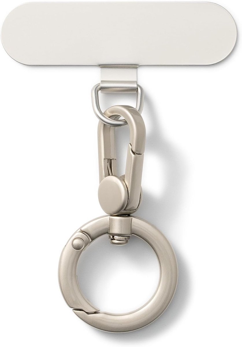 Telefoon Tether Tab 360° Rotatie - Universele Lanyard Patch - Ideaal voor Beveiliging van je Telefoon - SnelShoppen