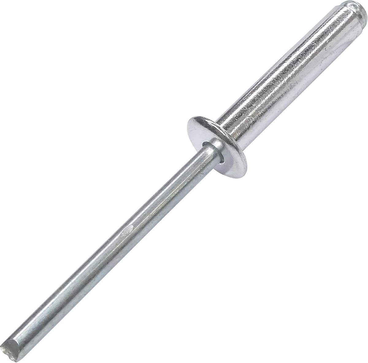 Blindrivets set 100 stuks Ø5x25mm - aluminium/staal - DIN 7337 A - stevig bevestigen - SnelShoppen