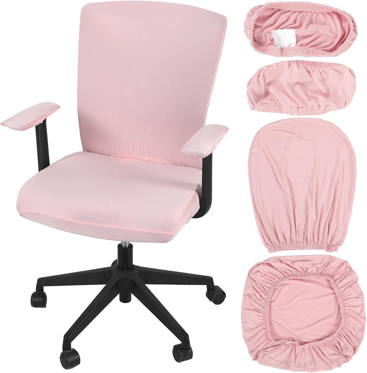 Kantoorstoel bekleding set - universele bescherming - elastisch - ideaal voor thuiswerken - SnelShoppen