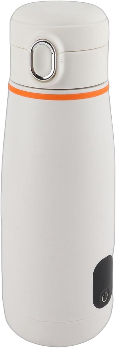 Reis Waterkoker - Draagbare Waterkoker - Warme Drankjes Maken - Draadloos Met USB - 350 ml - Wit