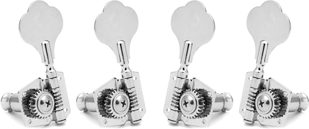 Bassenstemmechanieken 2R 2L - Open Gear - Chroom - Nauwkeurige stemming - SnelShoppen