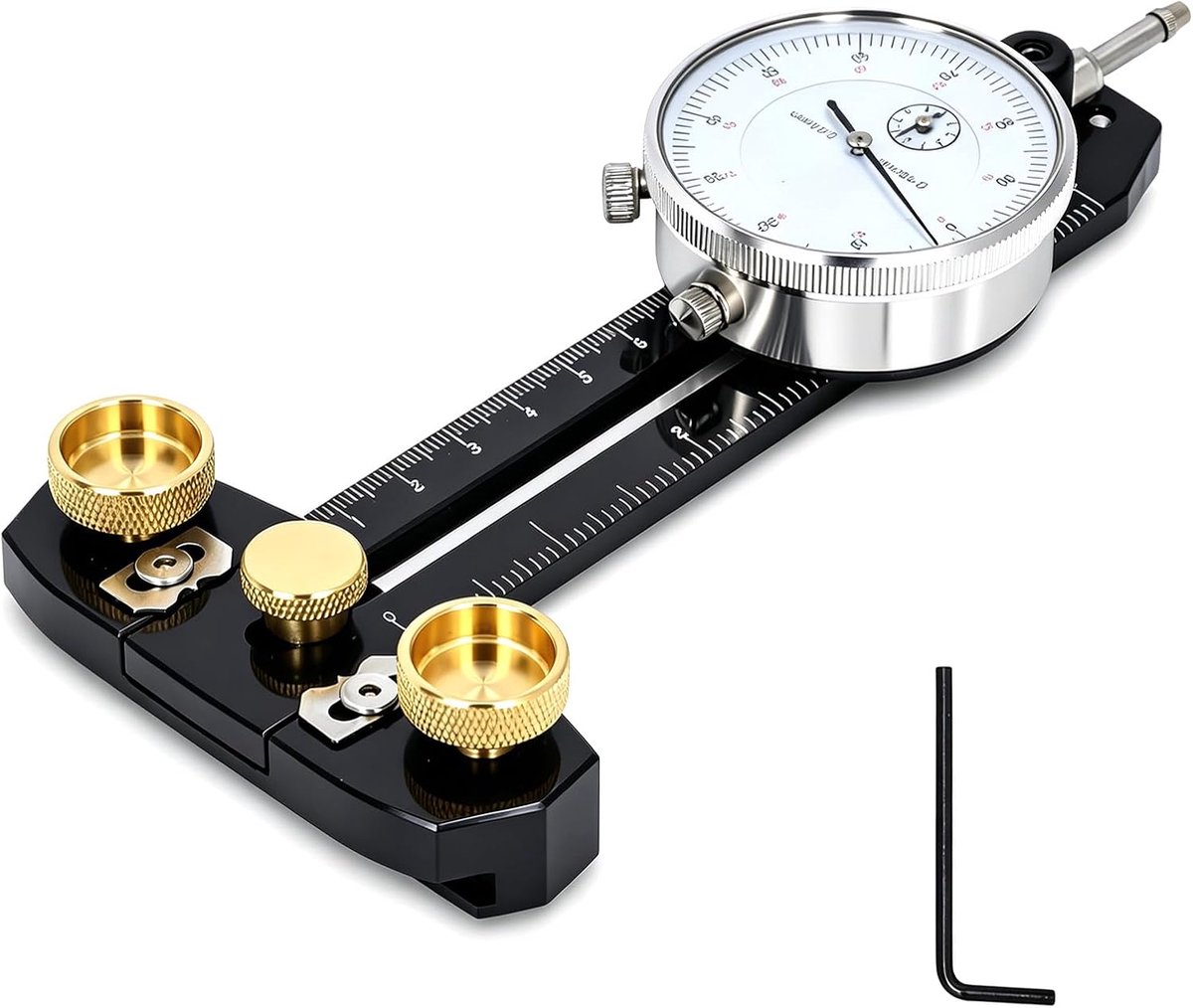Thin rip jig tafelzaag jig - voor herhaalde smalle sneden - met precisie-wijzerplaat - ShopVlot