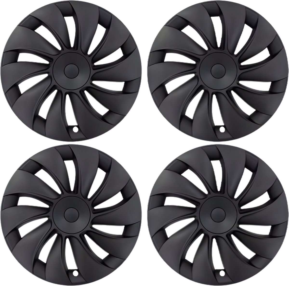 Wieldoppen 19 Inch Set 4 Stuks - Velgen - Tesla Model Y Juniper 2025 Turbine Stijl - Auto Accessoires