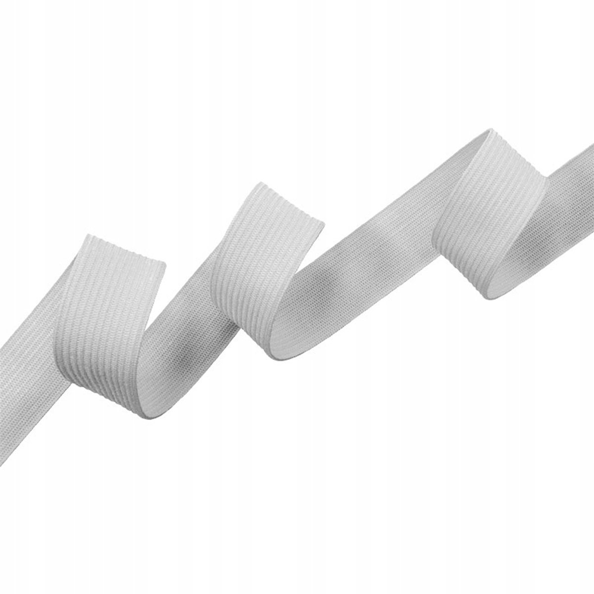 Lichtgrijze Elastische Band, 20mm Breed, 5m Lang - Kwaliteit Naaigaren