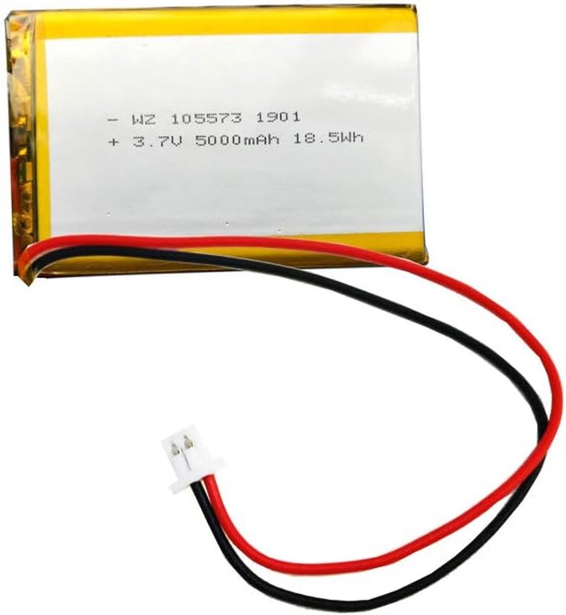 Polymeer batterij 3.7V 105573-5000mAh - Lithium batterij - Medische communicatie robot - ShopVlot