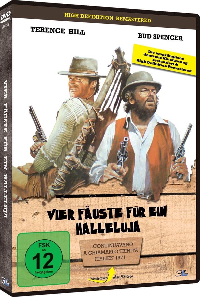 Film Vier Fäuste voor een Halleluja - High Definition Remastered - Klassieke western - Geniet van humor en actie - ShopVlot