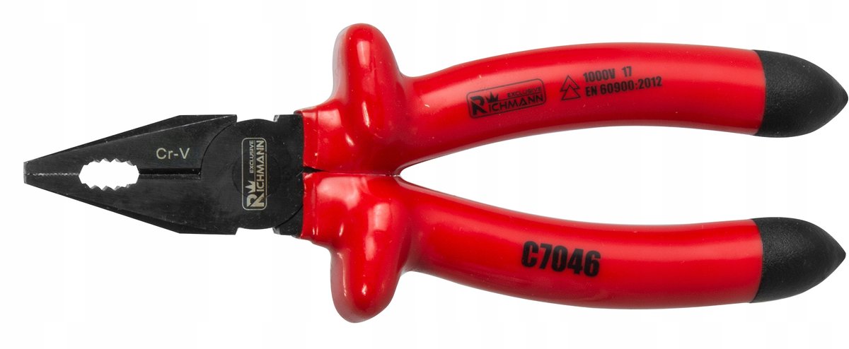 Richmann Combinatietang Elektrisch Geïsoleerd 1000V Cr-V 180mm
