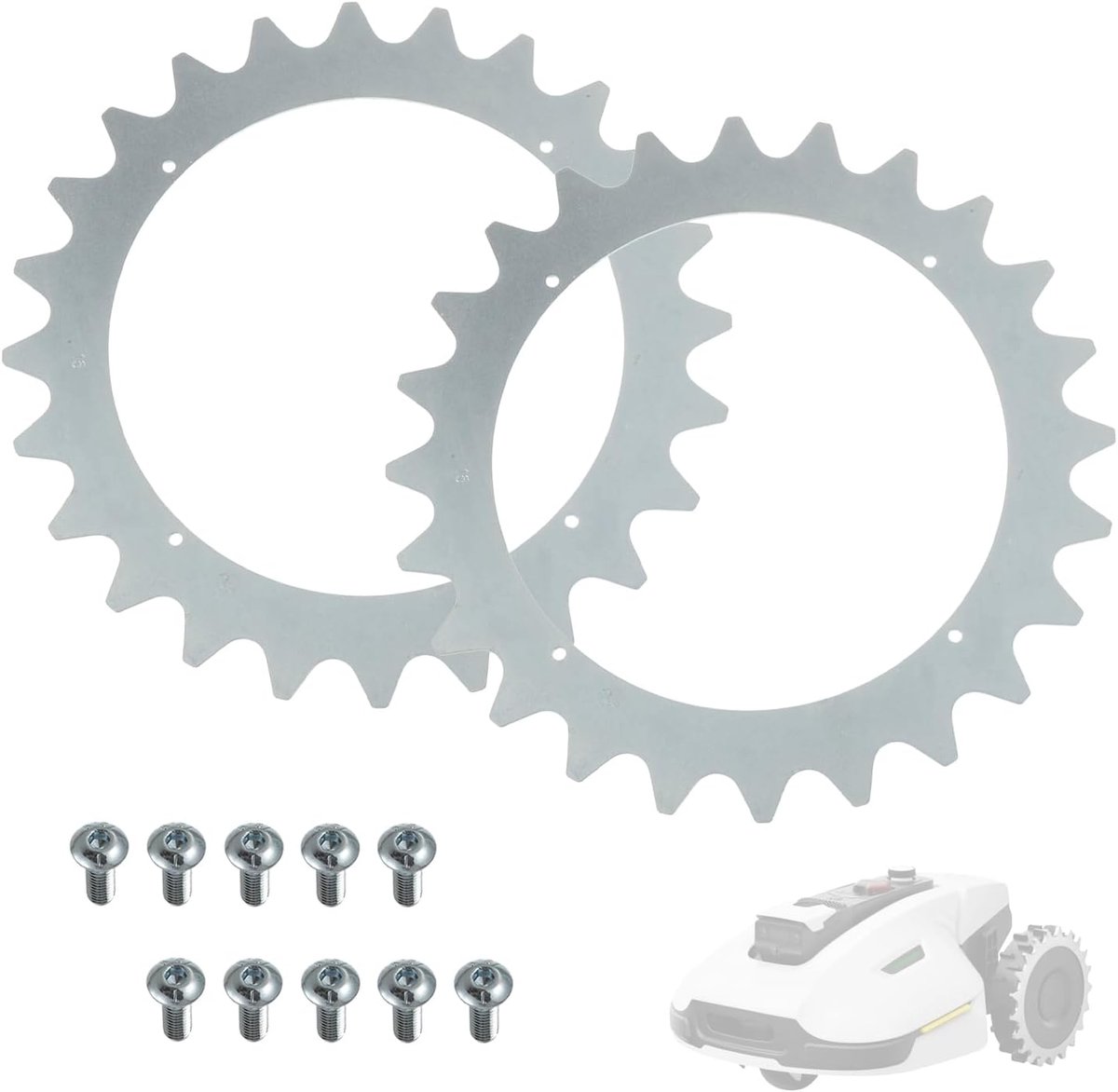 Grasmaaier traction assist TLMA-01 - 2 stuks - geschikt voor Yuka 1500/2000 - ShopVlot