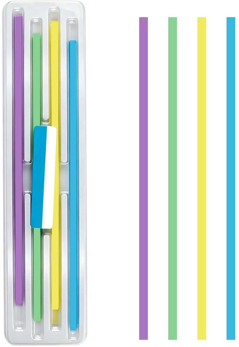 Tandschuurpapier 60 stuks - flexibele polijststrips - kleurcodering - geschikt voor interdentale reiniging - ShopVlot