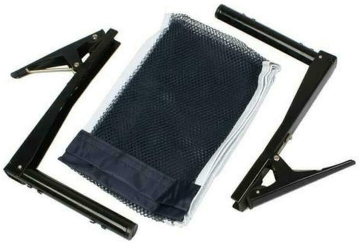 Tafeltennisnet set 250I - 175.2 cm breed - zonder schroeven - eenvoudig te bevestigen - ShopVlot