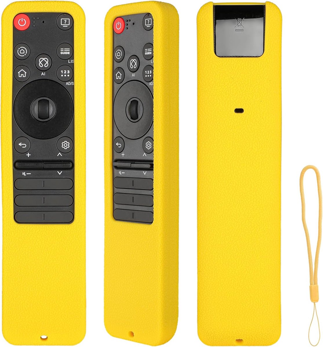 Afstandsbediening hoes MR25GA - Siliconen - Schokbestendig - Bescherming met lanyard - ShopVlot