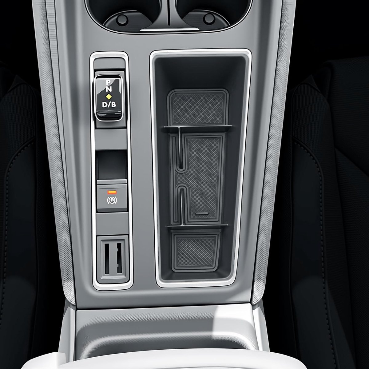 Storage box voor middenconsole - perfect passend - ABS kunststof - meer opgeruimd in de auto - ShopVlot