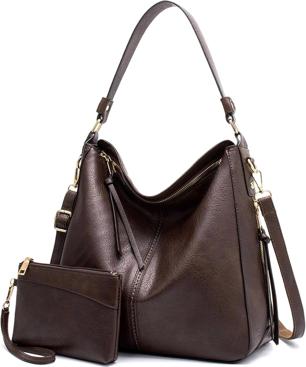 Schoudertas Grote Shopping Bag - PU Tote Bag - Duurzaam en Ruim - Ideaal voor Dagelijks Gebruik - SnelShoppen