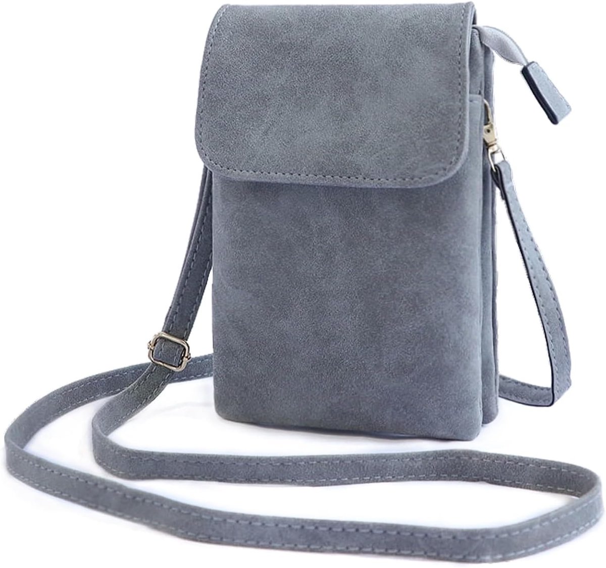 Schoudertas Mobiel Mini - PU Leer Handtas - Draagriem - Ideaal voor Reis - SnelShoppen