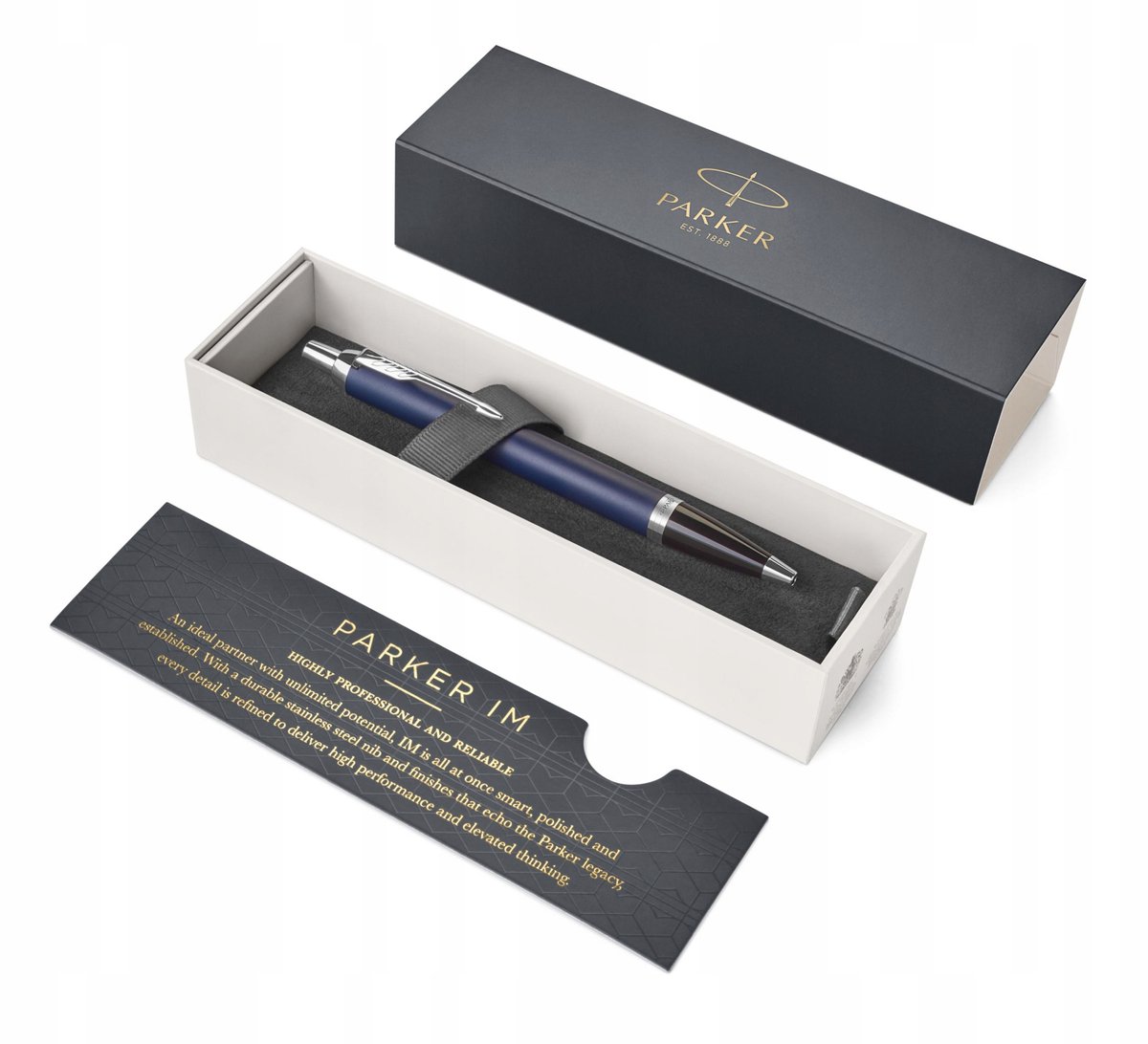 Parker IM Mat Blauw CT Vulpen - Stijlvol Schrijven