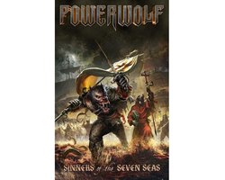 Powerwolf Sinners Of The Seven Seas Unisex Vlag - meerkleurig - Standard