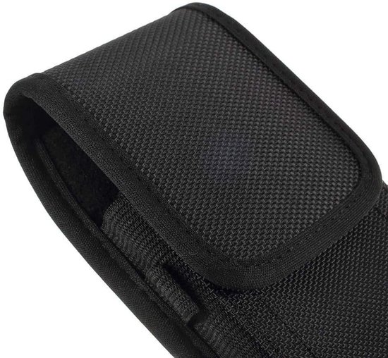 Cover Riem in Nylon met Twee Riemlussen Verticaal en Horizontaal voor Tecno Spark 9 (2022) - Zwart — afbeelding 3