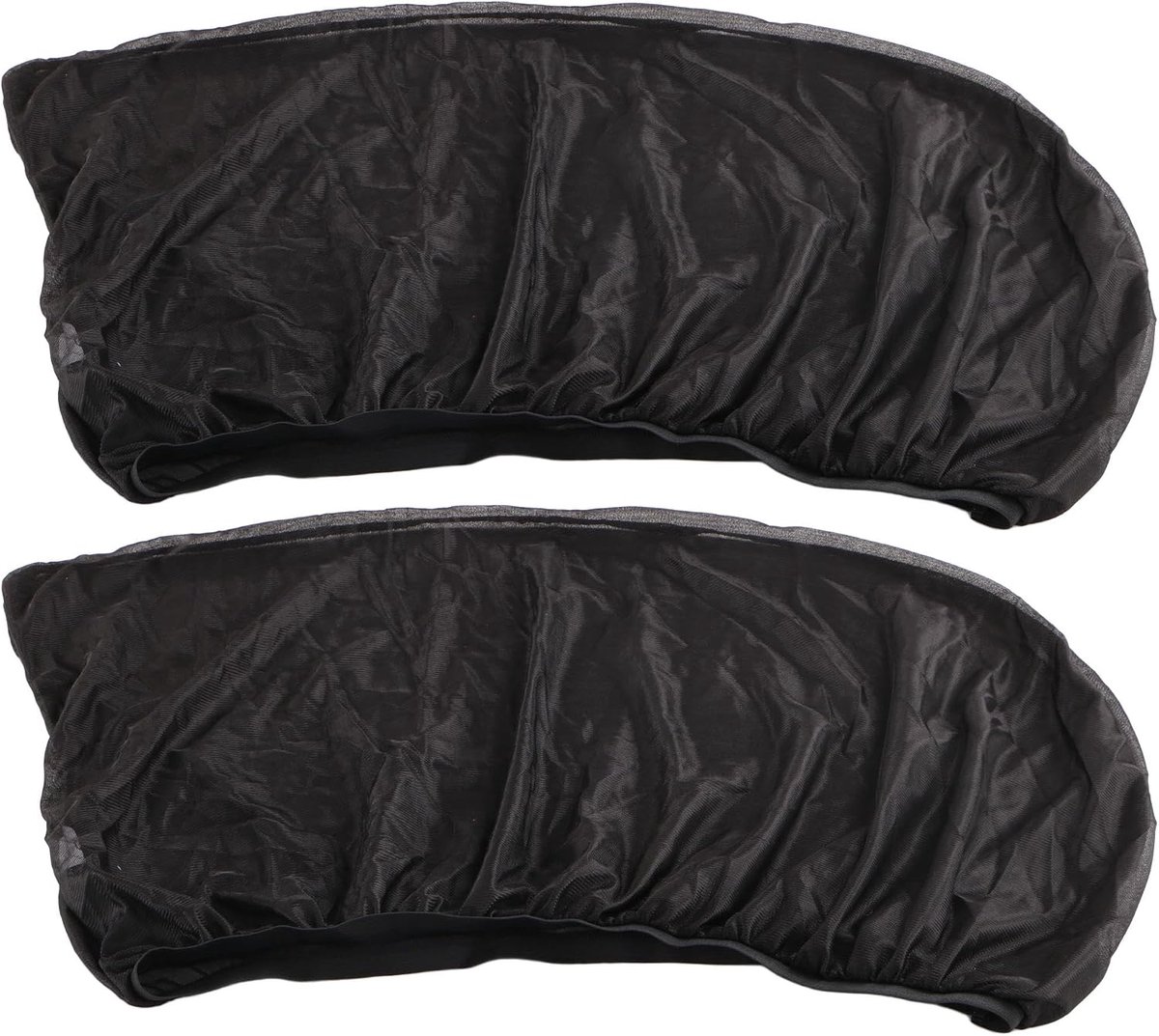 SUNSHADE SET 3 | Zonnescherm hoes voor zijramen auto | Maat L | 2-delig | Ademend nylon | Bescherming tegen zon en insecten