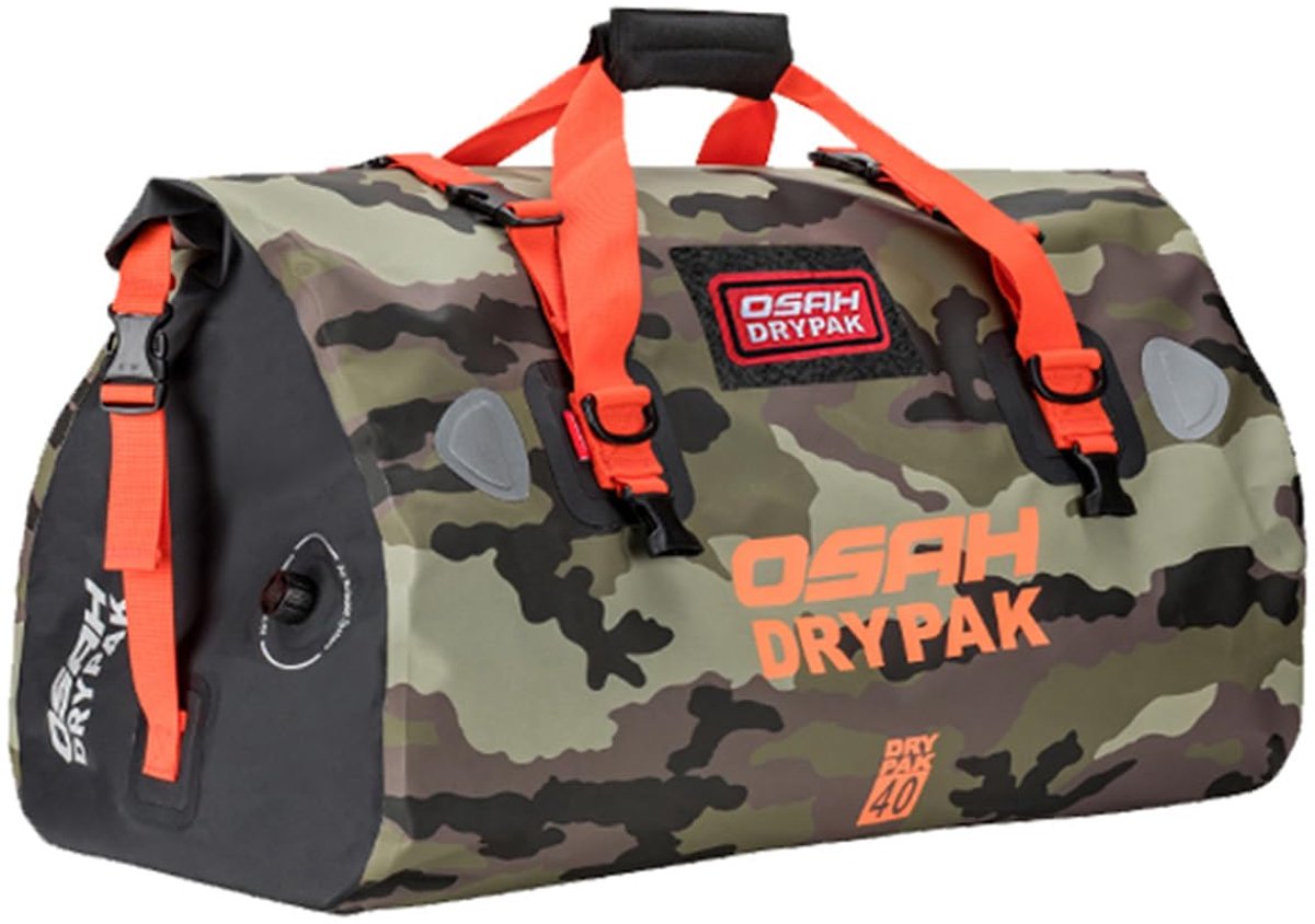 Motortas 40 l - waterdicht - grote opbergruimte - ideaal voor motorfiets en camping - SnelShoppen