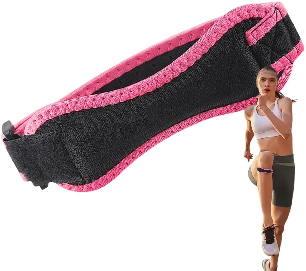 Knie -riem Patella peesondersteuning, Patella pees knieriem - Ademend patellaire brace | Ademend kniebrace voor wandelen, voetbal, basketbal, hardlopen, fitness patella -band
