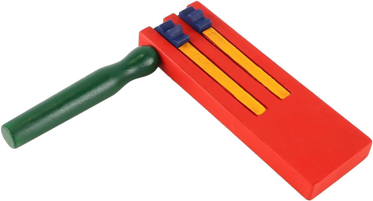 Klankbord Houten handklappers Houten ratelgeluidmakers Traditionele grappenklapper voor voetbalwedstrijden Houten ratelratelinstrument