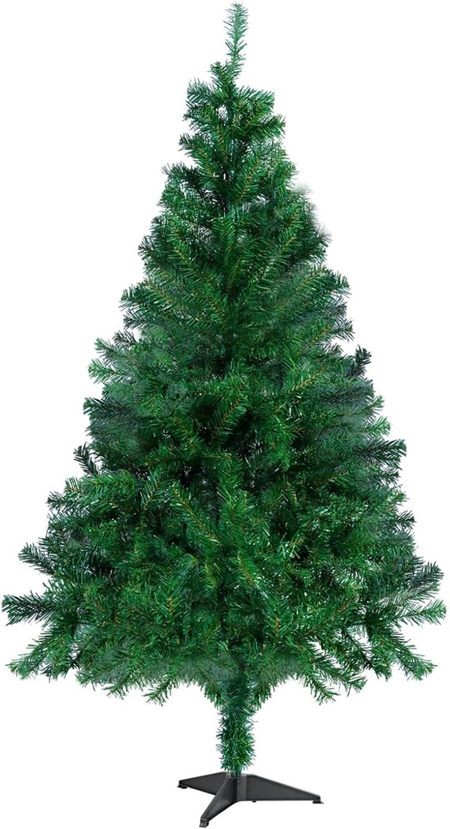Kunstkerstboom Nordmann-spar 180 cm, 600 takken, dennenboom klein, spuitgieten, groen, Cushhom