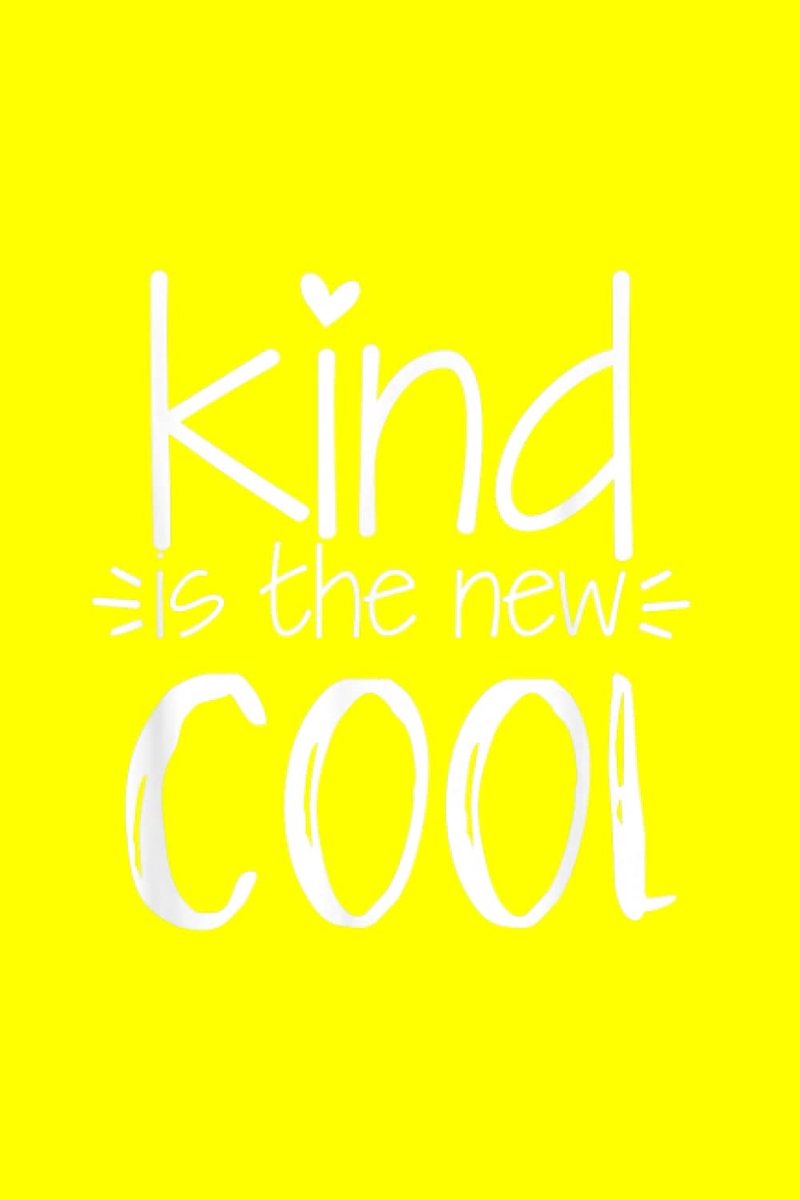 Dream Journal | Kind Is The New Cool - Uplifting Positive Kindness Slogan