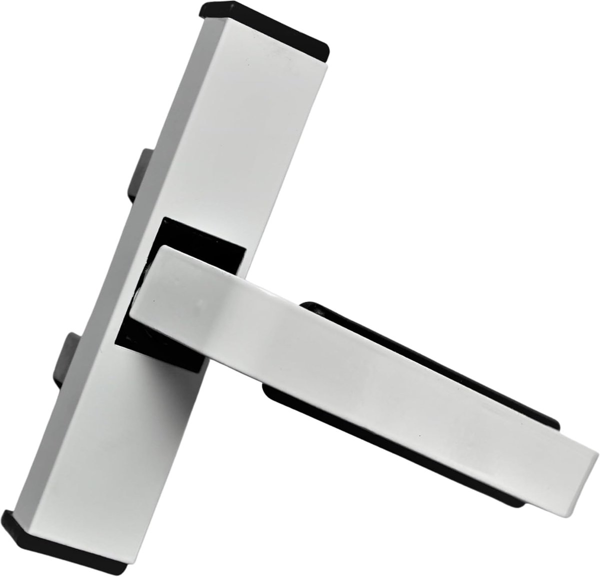 Deurbeslag Handgreep voor Binnenframe van Aluminium Buiten en Binnenopening (Wit)
