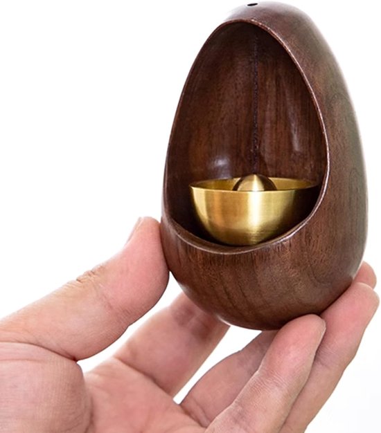 Magnetische Deurbel - Houten Bel - Winkel Welkom - Helder Geluid - 10 x 5.5 cm - Houtkleur — afbeelding 4