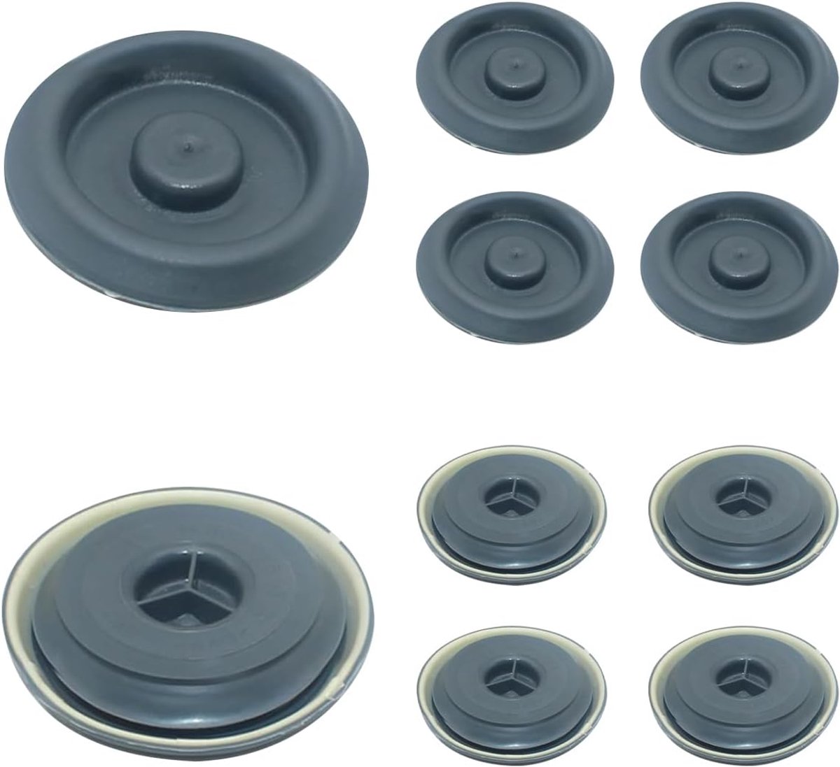 Waterdichte ondergrondse afsluiters 10 stuks - rubber met gesp - duurzaam voor chassis onderhoud - ShopVlot