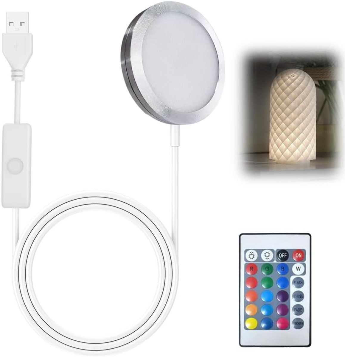 3D printer LED verlichting set - creatieve verlichting kit - eenvoudig te installeren - perfect voor DIY projecten - ShopVlot