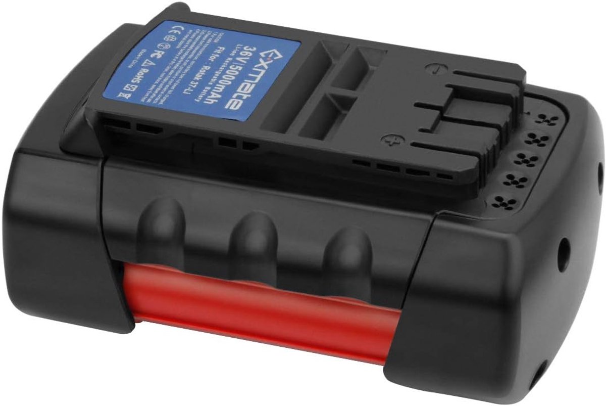 Accu grasmaaier 36 V 5000 mAh - lithium batterij - hoge capaciteit - meer vermogen voor langere werktijd - ShopVlot