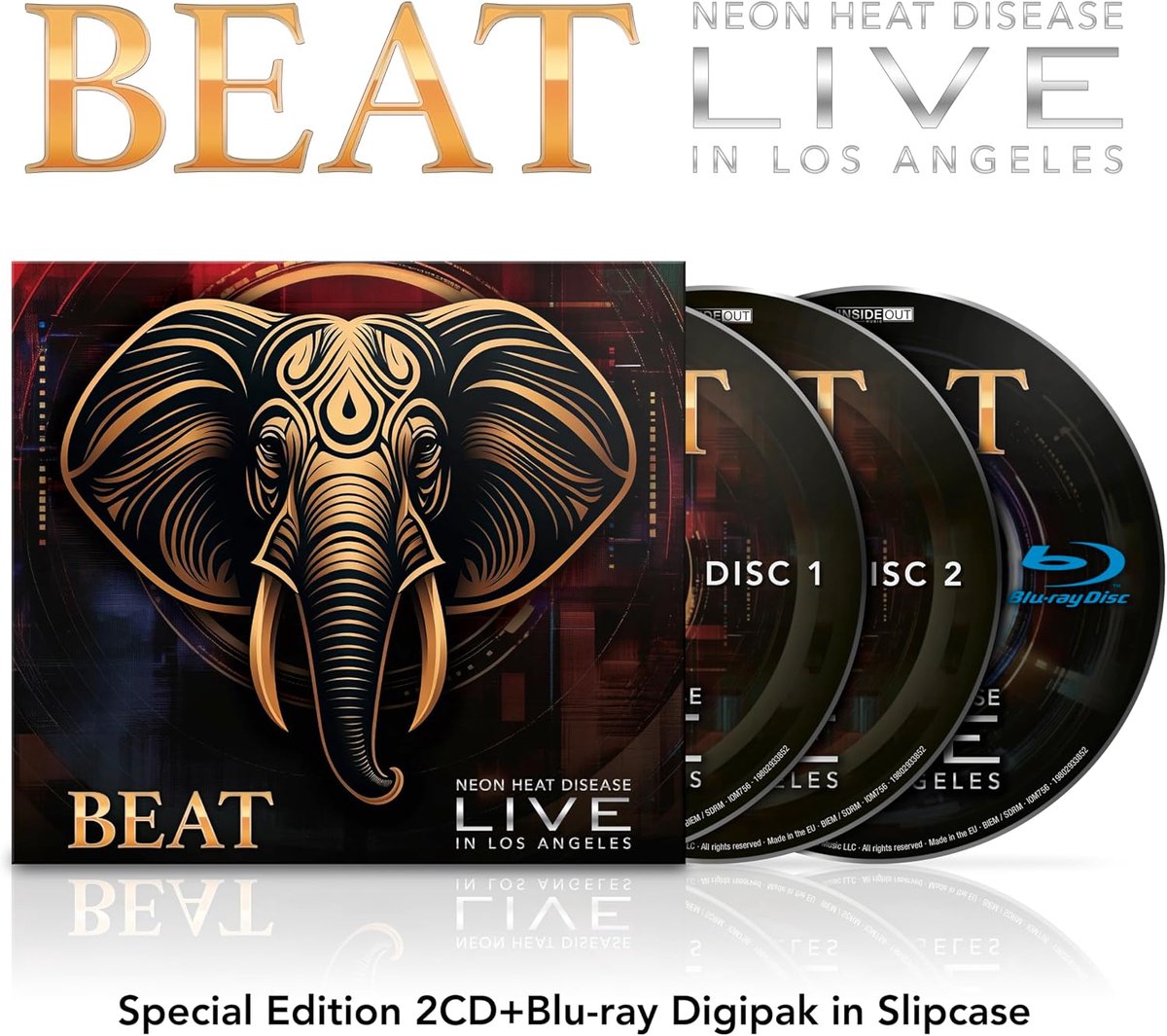 Concertregistratie Neon Heat Disease - Live in Los Angeles 2024 - Exclusief evenement - ShopVlot