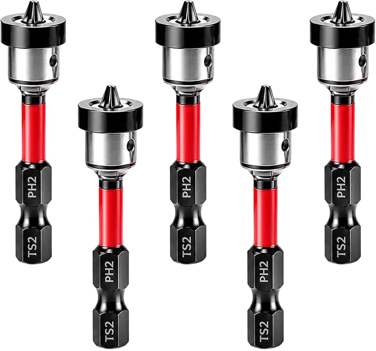 Gipsplaten bitset 1/4 inch - zeskantschacht - magnetisch - ideaal voor gipsplaatschroeven - ShopVlot