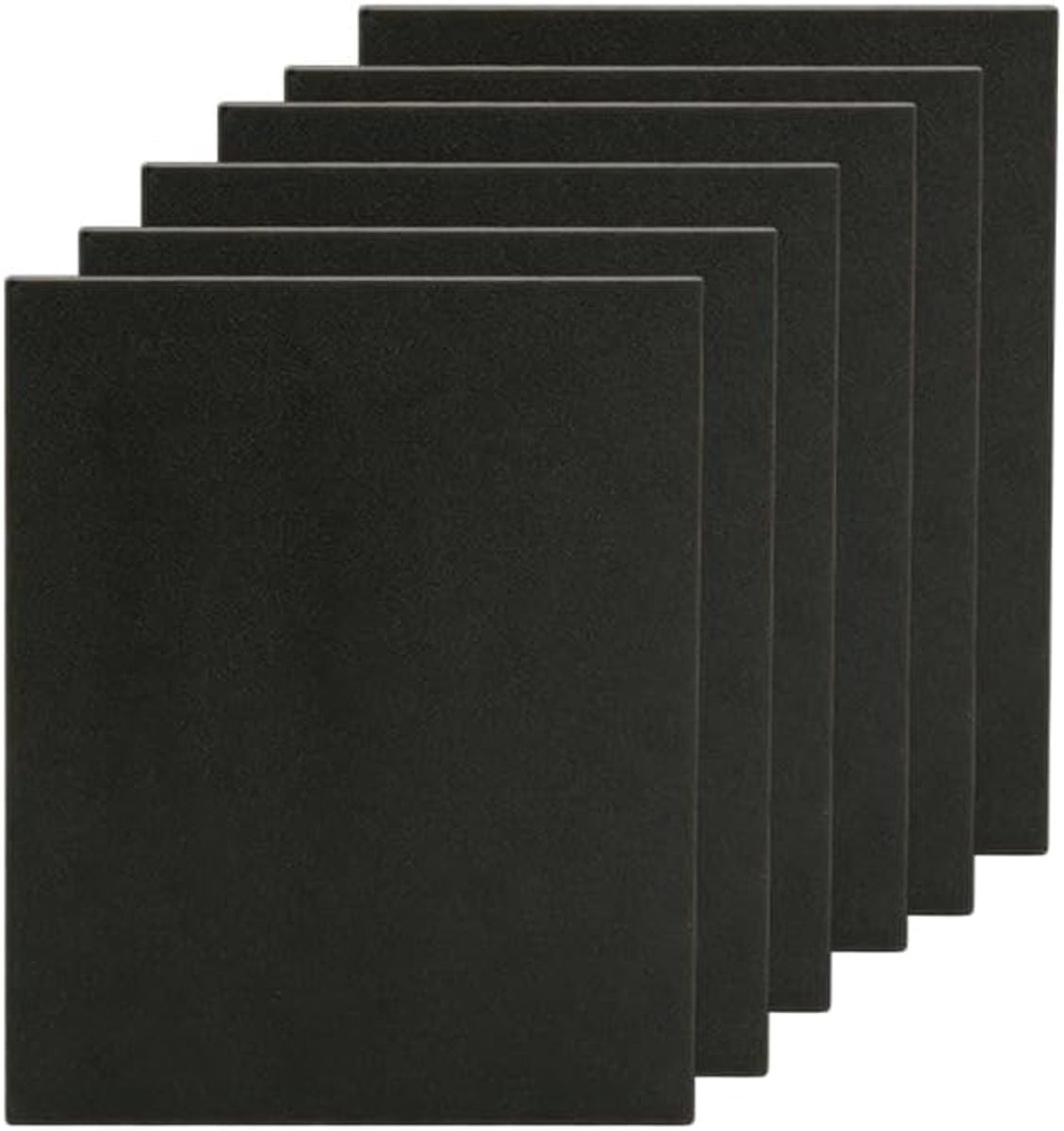 Knutselschuim 6 stuks - EVA-schuimplaten 30,5 x 25 cm - 3 mm dik - ideaal voor 3D-borduurwerk - ShopVlot