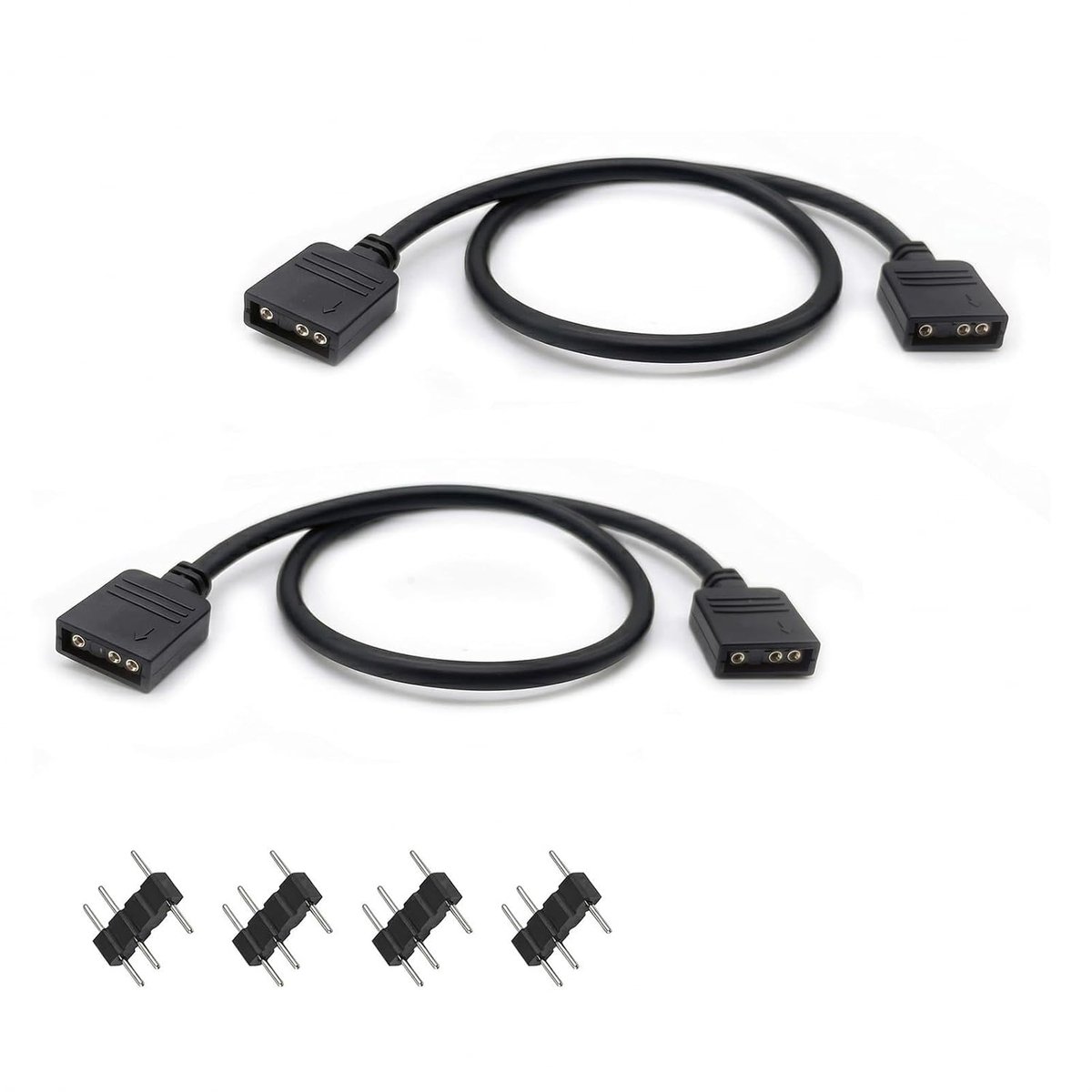 ARGB splitterkabel 2 stuks 3 m - RGB verlengkabel - stabiele verbinding - comfortabel gamen - ShopVlot
