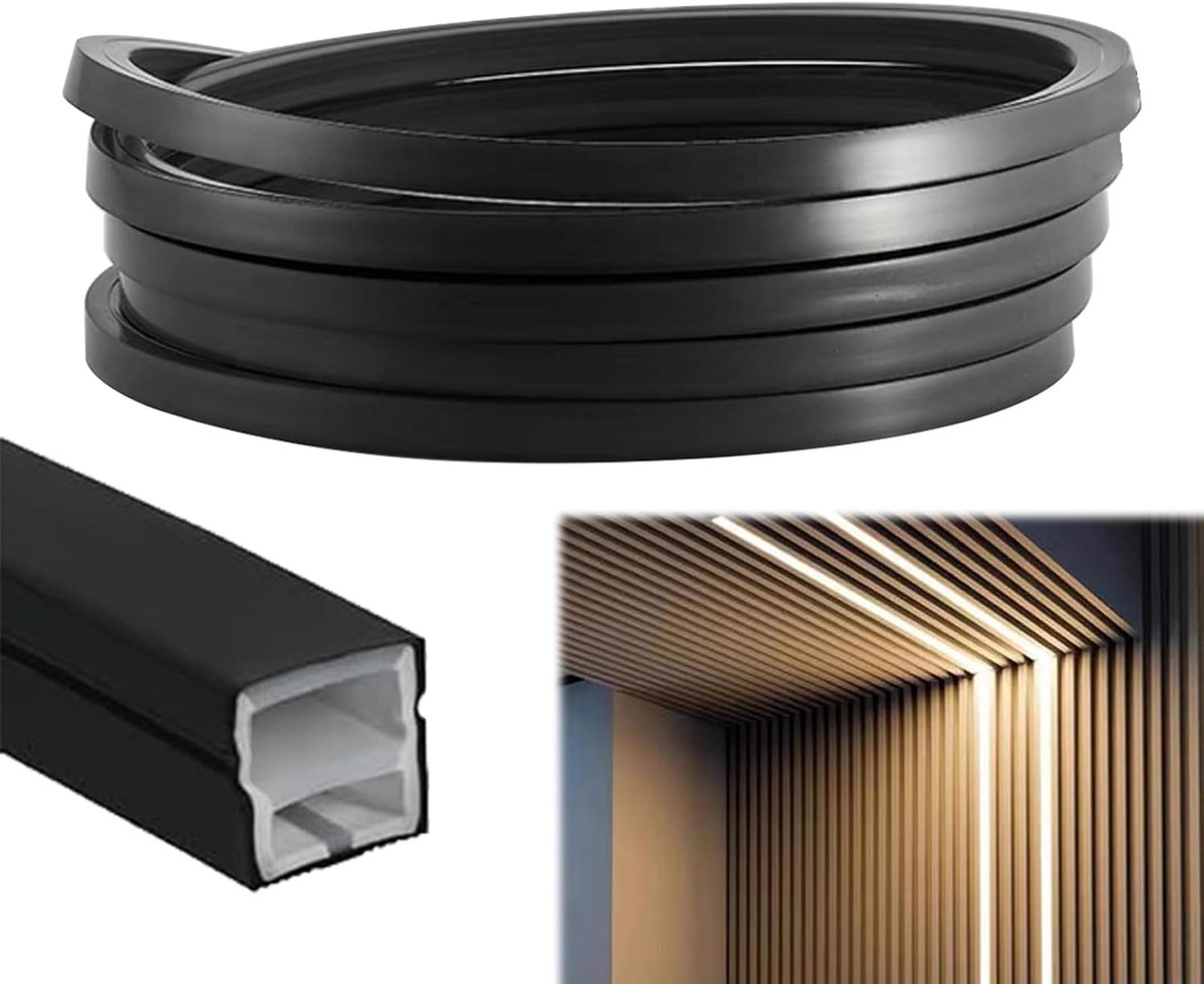Led-profiel 5 m - siliconen - flexibel - waterdicht voor indirecte verlichting - ShopVlot