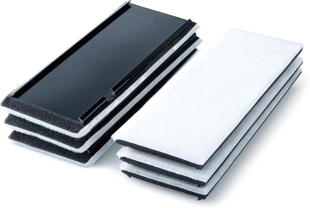 Schilderpads 6 stuks - Dichte borstelpads - Ultra-duurzaam - Voor streeploze verfdekking - ShopVlot
