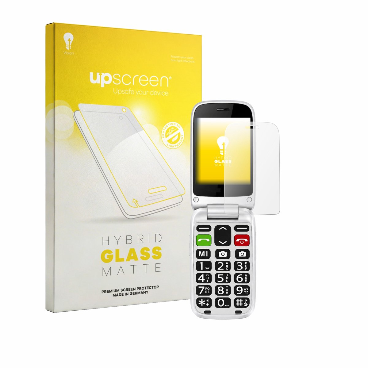 upscreen - Screenprotector voor true S70 - Folie Beschermfolie Beschermglas matte