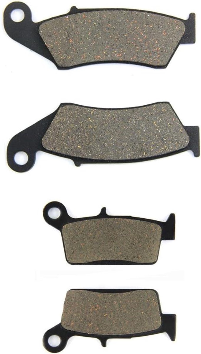 Motorremblokken voor Honda CR 125 R/CR 250 R/CR 500 R - Kevlar en koper - Geluiddempend - Ongeëvenaarde remervaring - ShopVlot