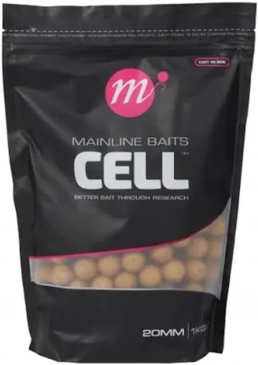 Boilies 20 mm - Cell - Hoogwaardige aas - Ideaal voor karpervissen - ShopVlot