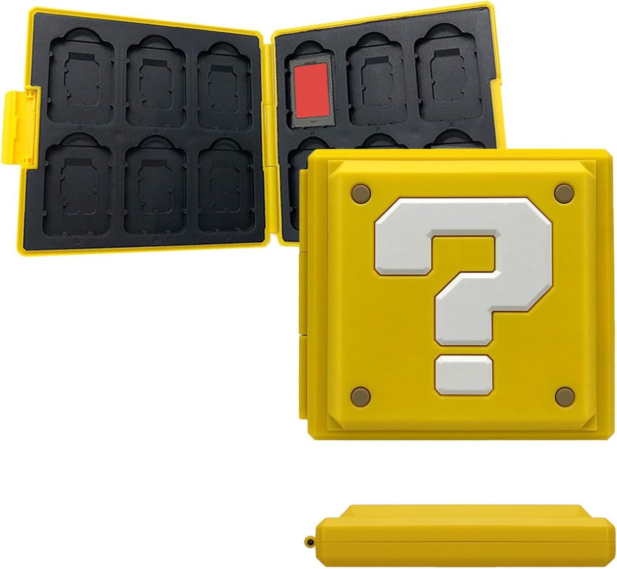 Switch kaartenhouder compacte opbergdoos - waterdicht - 12 sleuven - veilig voor game- en geheugenkaarten - ShopVlot