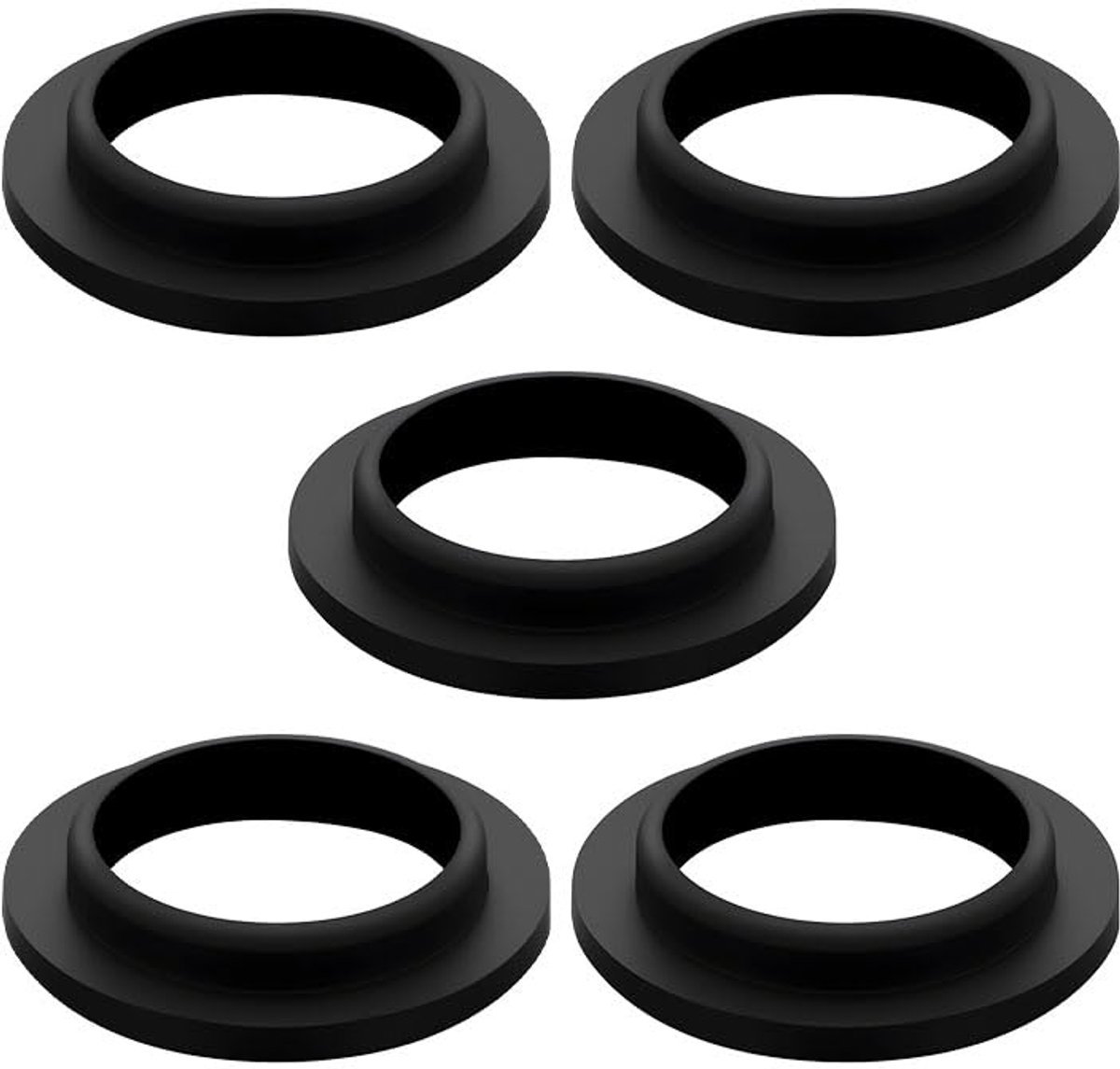 Rubber afdichtringen set 5 stuks - 32.5mm binnen - vervangend voor afvoerplug - waterdichte afsluiting - ShopVlot