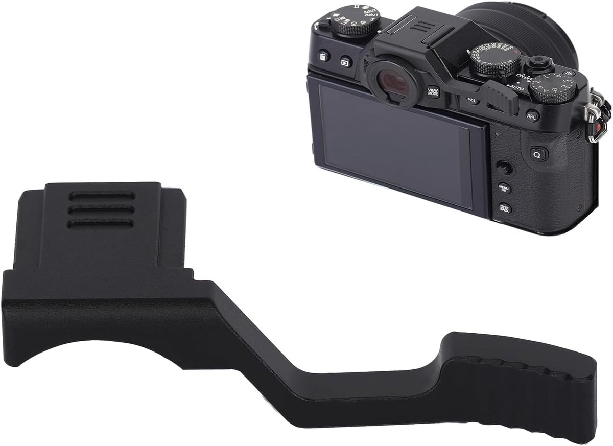 Thumb Grip voor Fujifilm X-T30/X-T20/X-T10 - Metaal - Voor betere grip en controle - ShopVlot