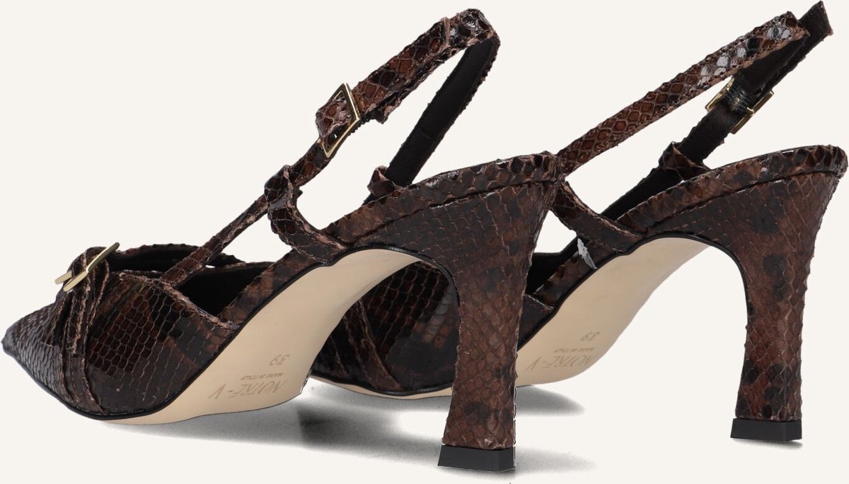 Notre-V 67212 Hakken Dames - Bruin - Maat 42
