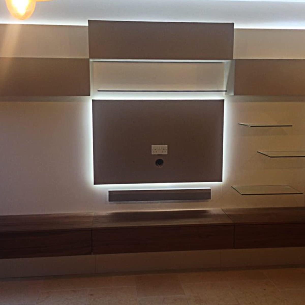 LED Strip Lights 3M - USB Wit Striplicht - Flexibel en Snijbaar - Ideaal voor TV Achtergrondverlichting - ShopVlot
