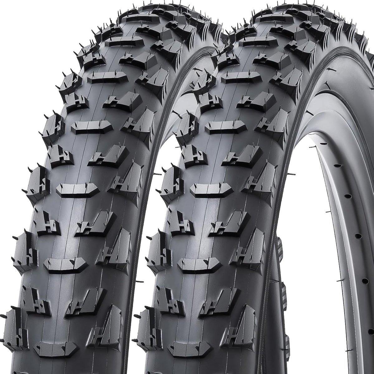 Fietsbanden 20 x 1.75 inch - Duurzaam rubber - Vouwbare banden - Geschikt voor mountainbike en stadsfiets - ShopVlot