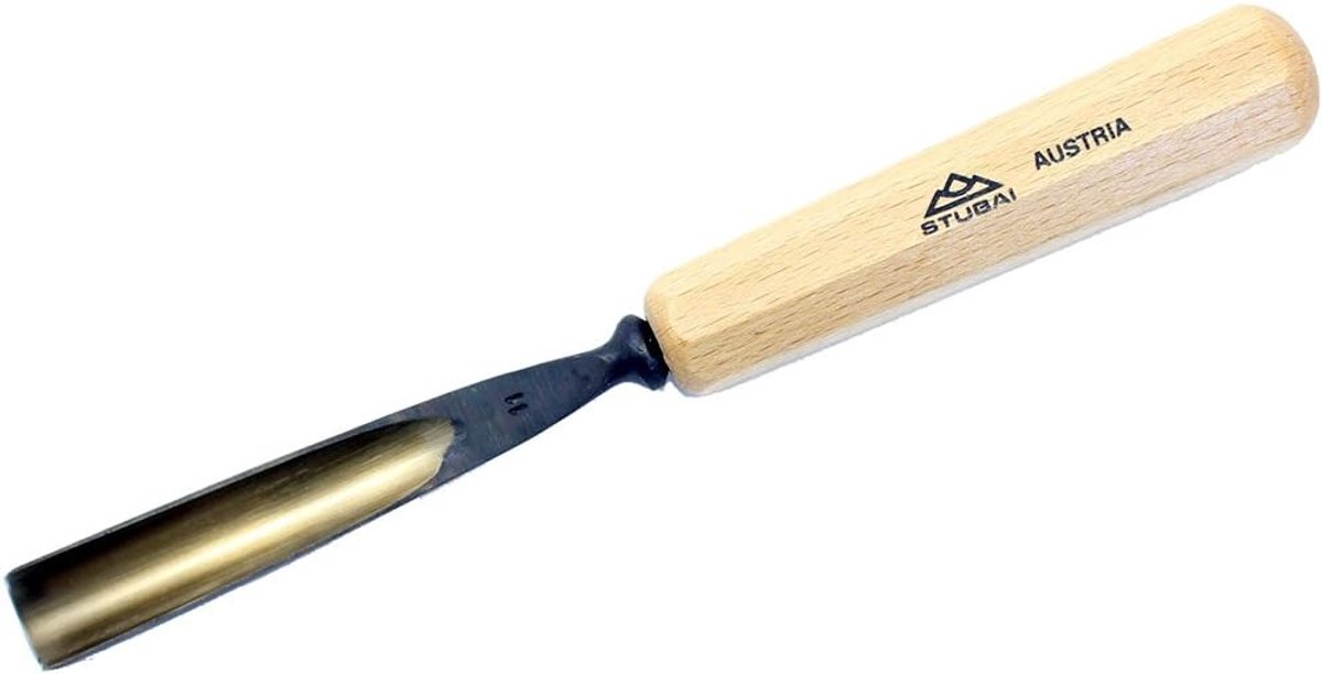 Snijmes 1 mm - houten handvat - gekartelde blad - ideaal voor precisiewerk - ShopVlot