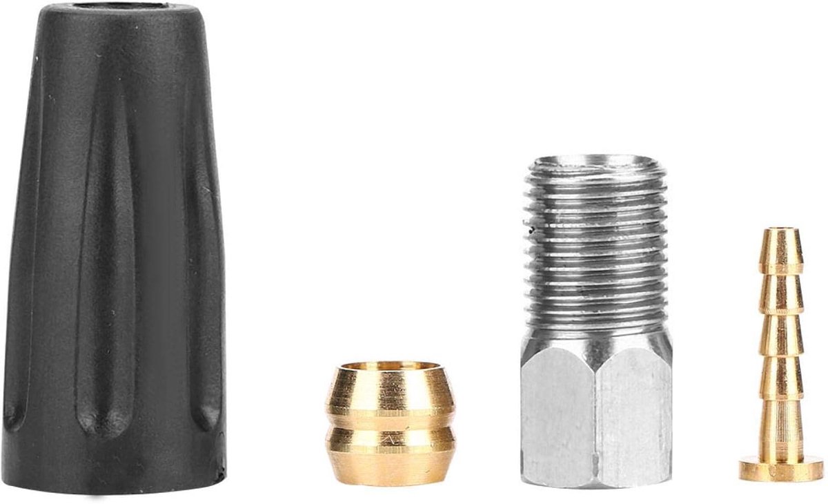 Fiets kabelslang set - Olive connector - Hoogwaardige kwaliteit - Geschikt voor Shimano M355/M395/M445/M446/M447 - ShopVlot